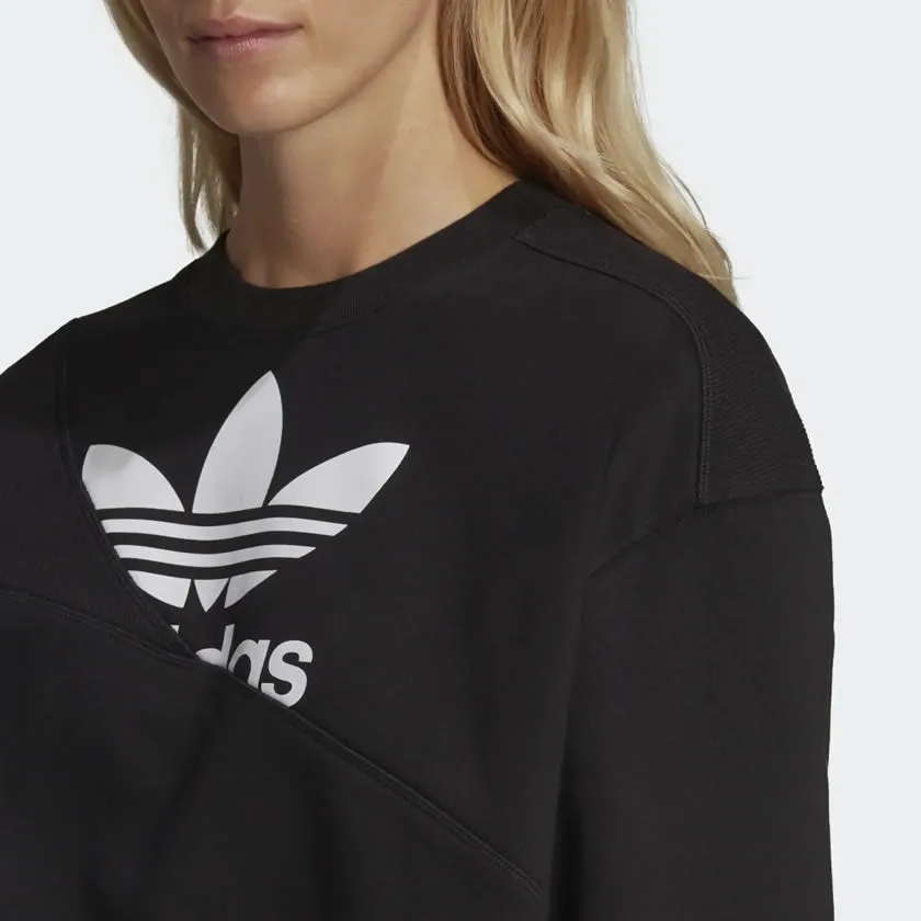 Adidas Women's Split Trefoil Sweater HC4622