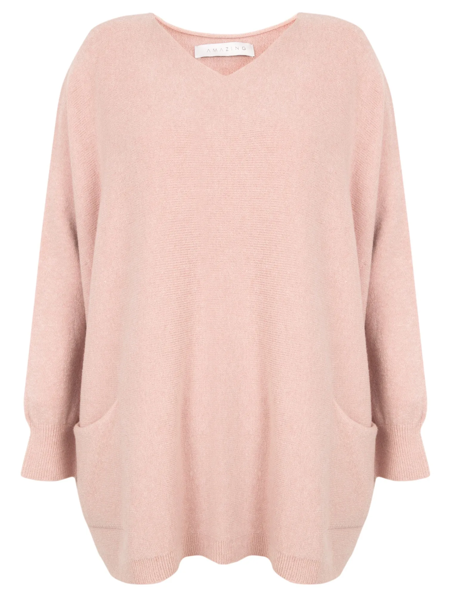 Amazing Woman Caryf X Oversized Jumper Antique Rose