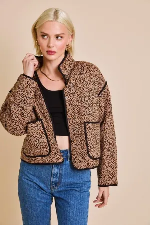 Animal Quilted Jacket