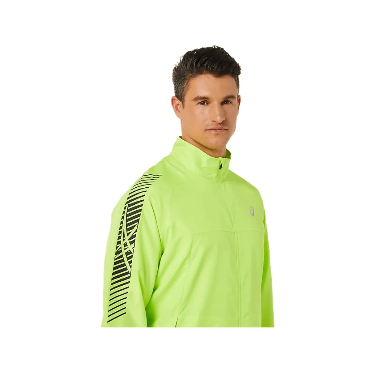 Asics Icon Jacket Lime Green