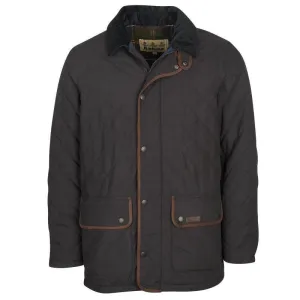 Barbour Burton Mens Quilted Waterproof Jacket - Navy