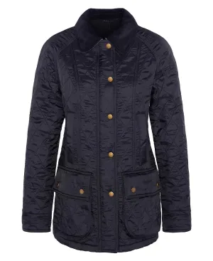 Barbour Dömujakki Beadnell Polarquilt Black