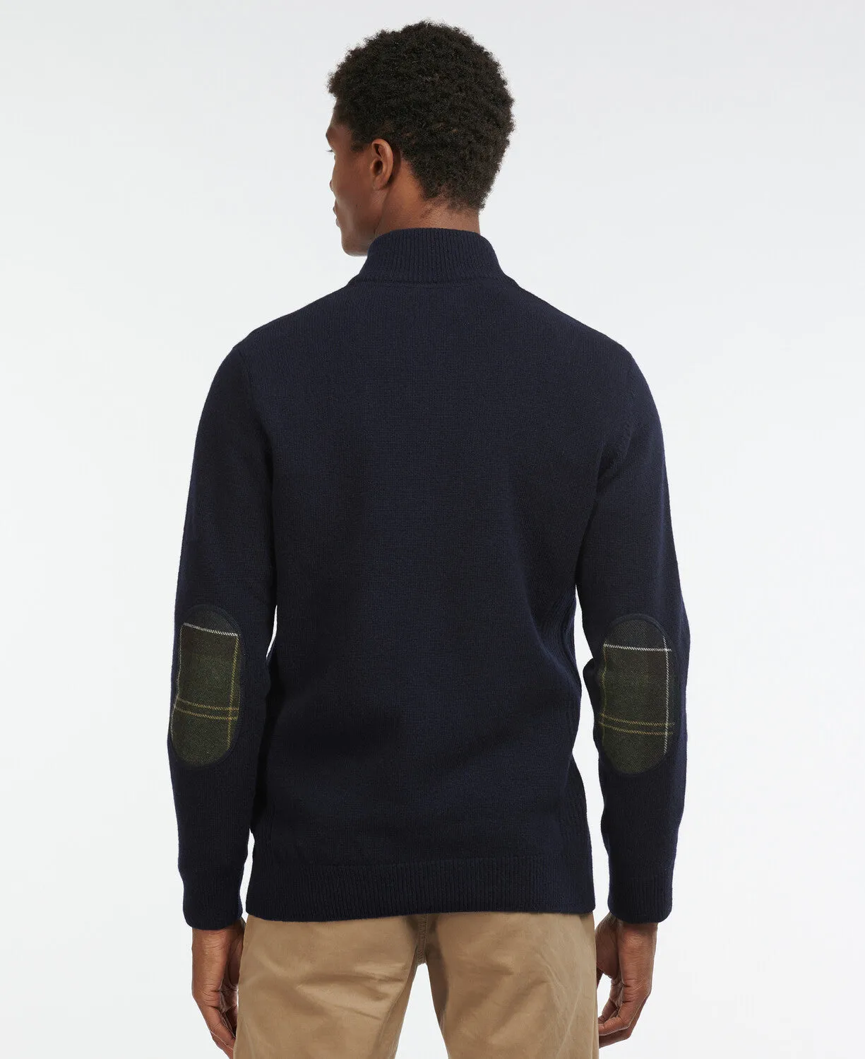 Barbour Holden Half Zip Jumper - Navy