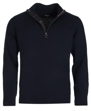 Barbour Holden Half Zip Jumper - Navy