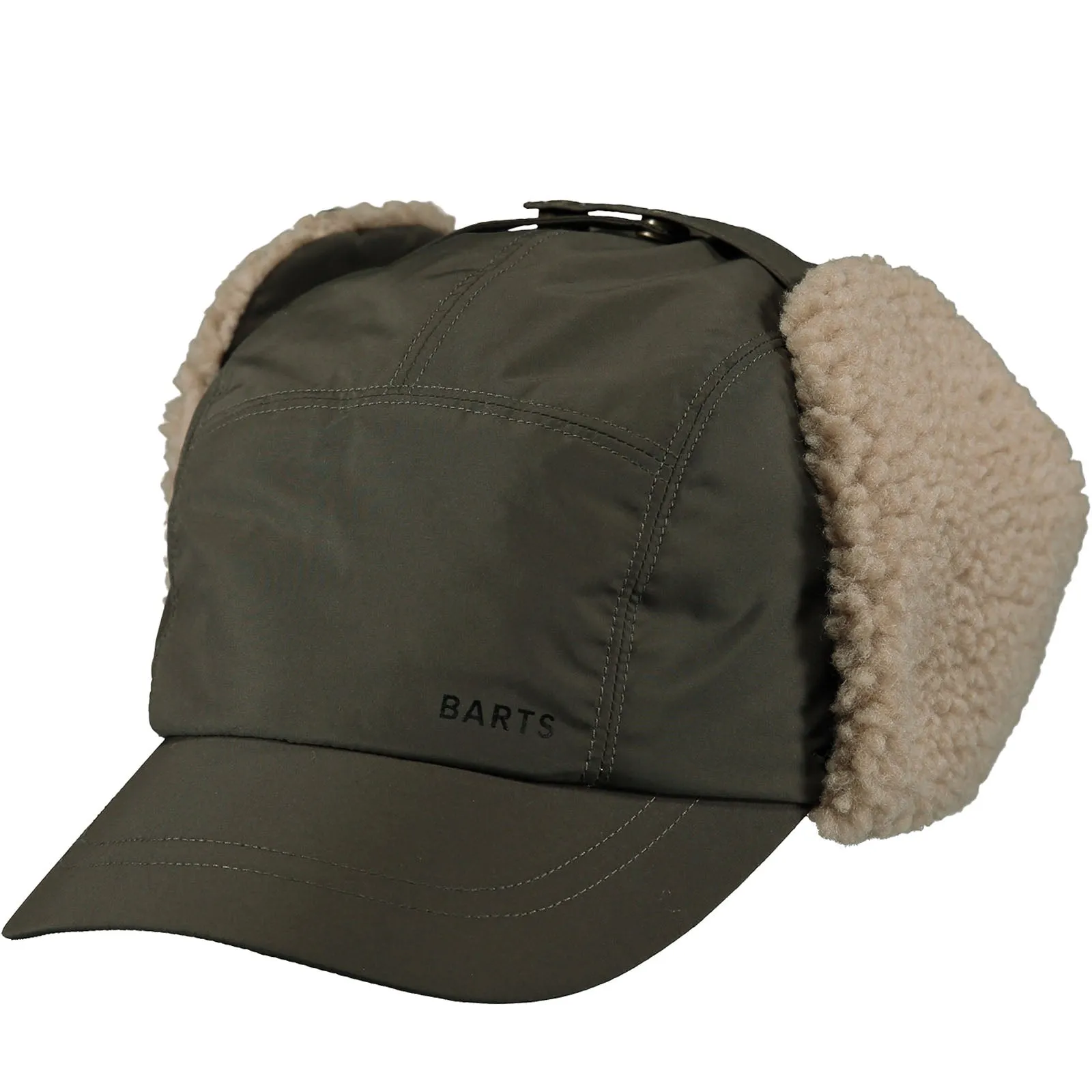 Barts Mens Boise Fleece Lined Cap Hat With Ear Flaps