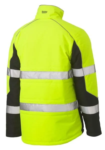 Bisley Taped Two Tone Hi Vis Puffer Jacket (BJ6829T)