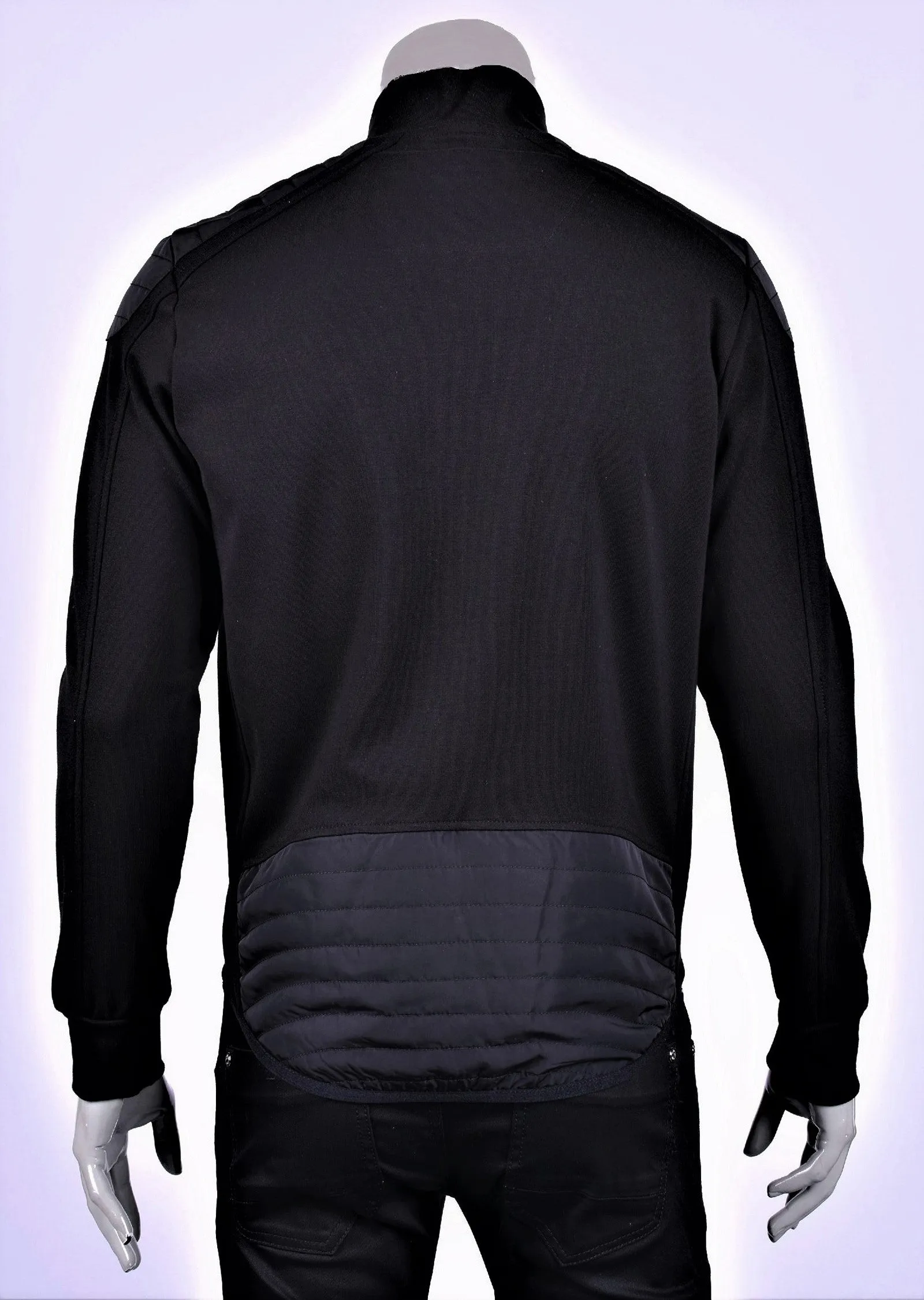 Black Lux Softshell Hybrid Jacket