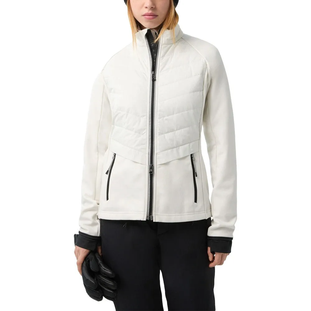 Bogner Katha Mid Layer Golf Jacket Off White - FW23 Women