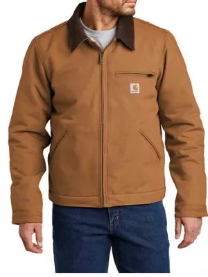 Carhartt Detroit Jacket Blanket Lined Brown