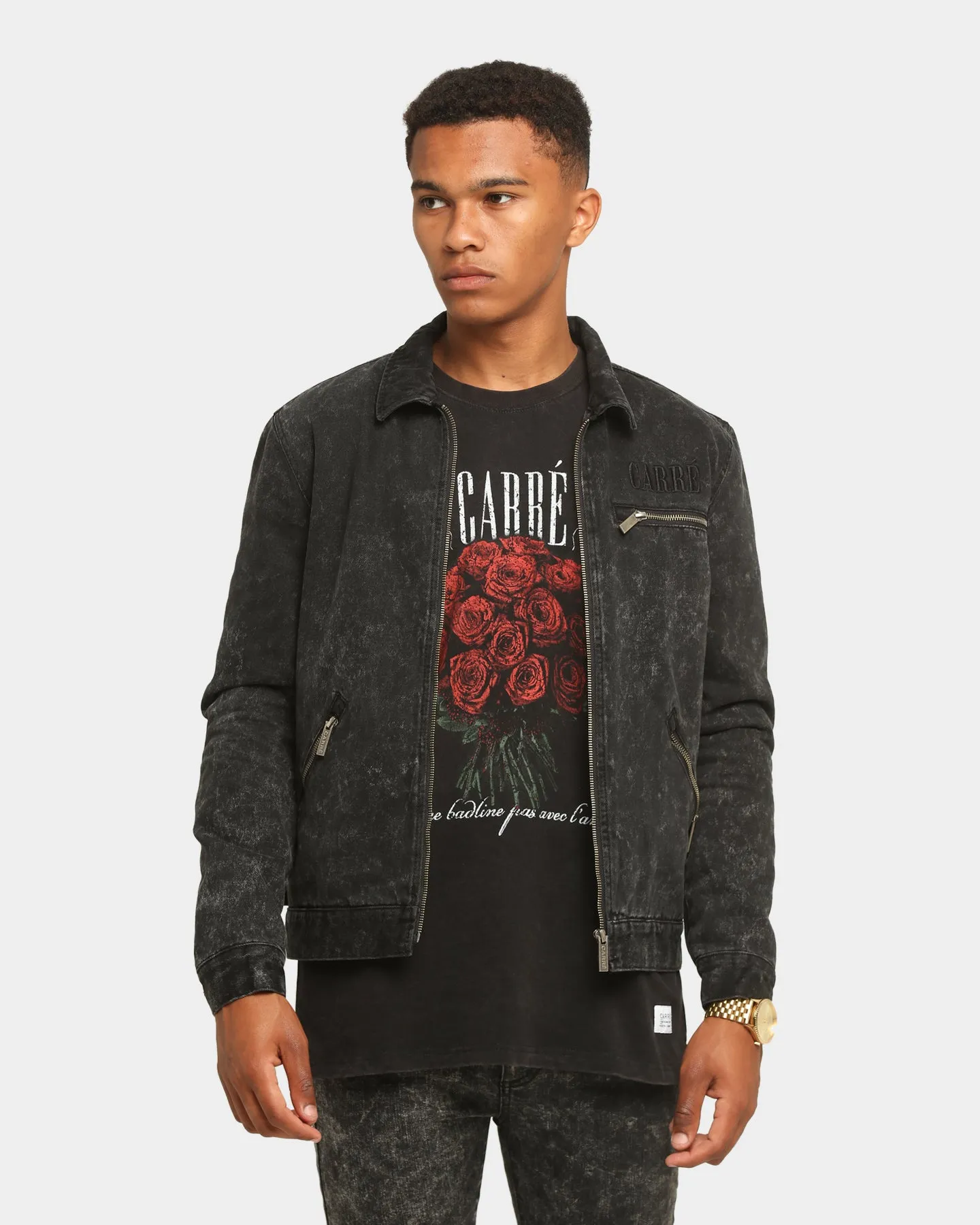 Carré Trevail Denim Jacket Black Wash