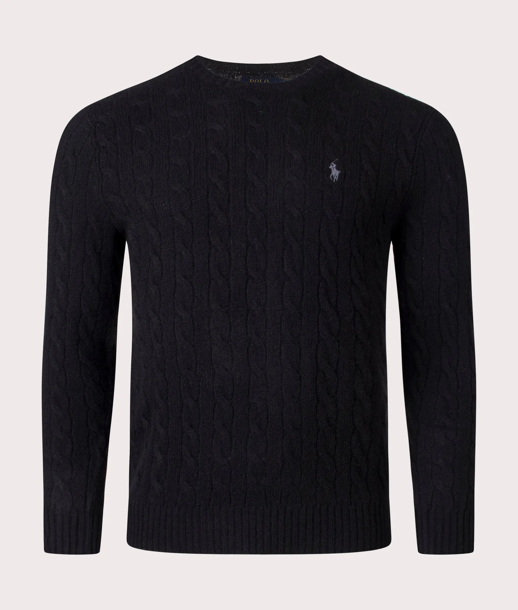 Cashmere Blend Cable Knit Jumper