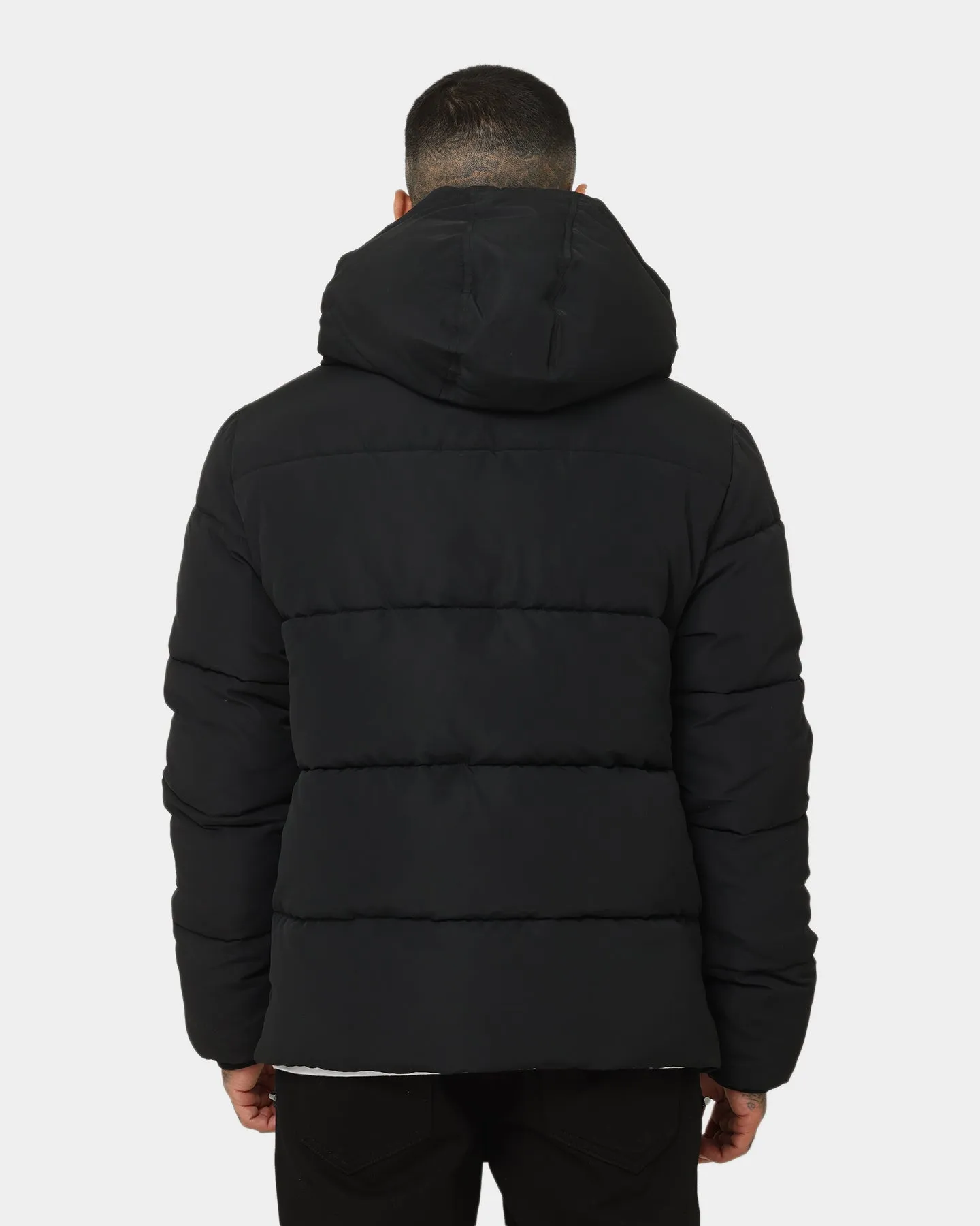 Champion Rochester Puffer Jacket Black/Gold