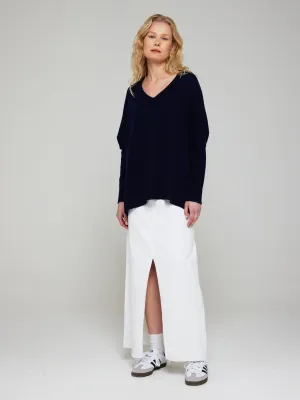 Charlotte Lightweight Cashmere V-Neck