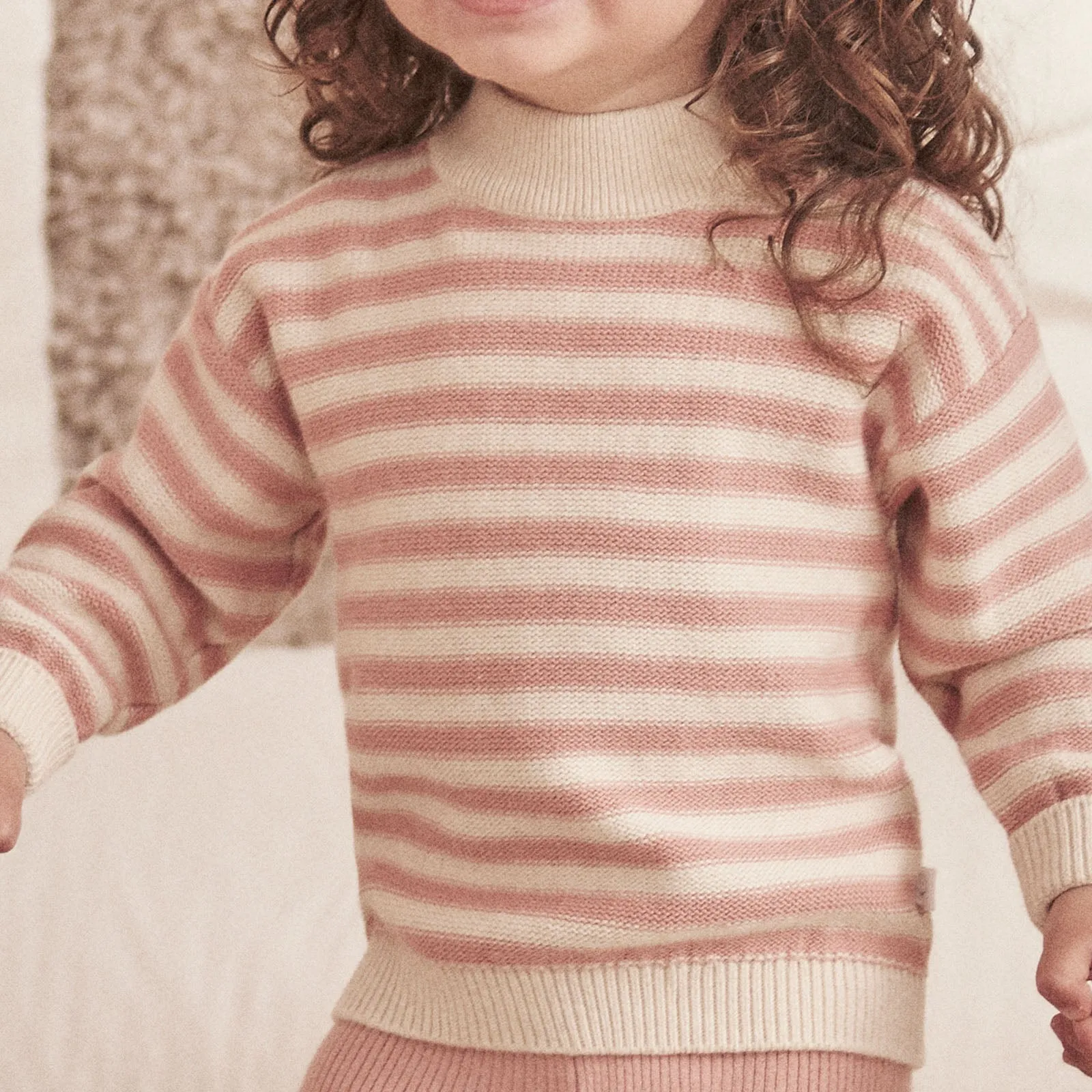 Chunky Knit Striped Jumper