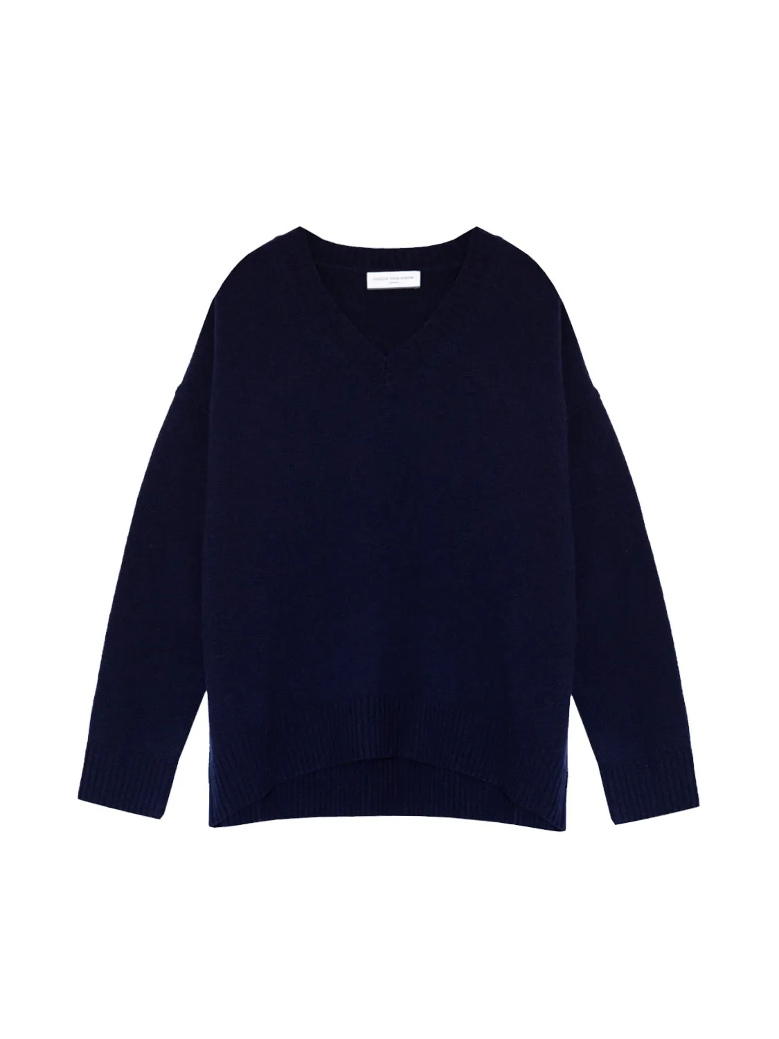 Core Relaxed V Neck Wool/Cashmere Jumper