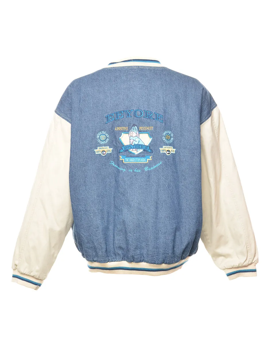 Disney Denim Light Wash Team Jacket - XL