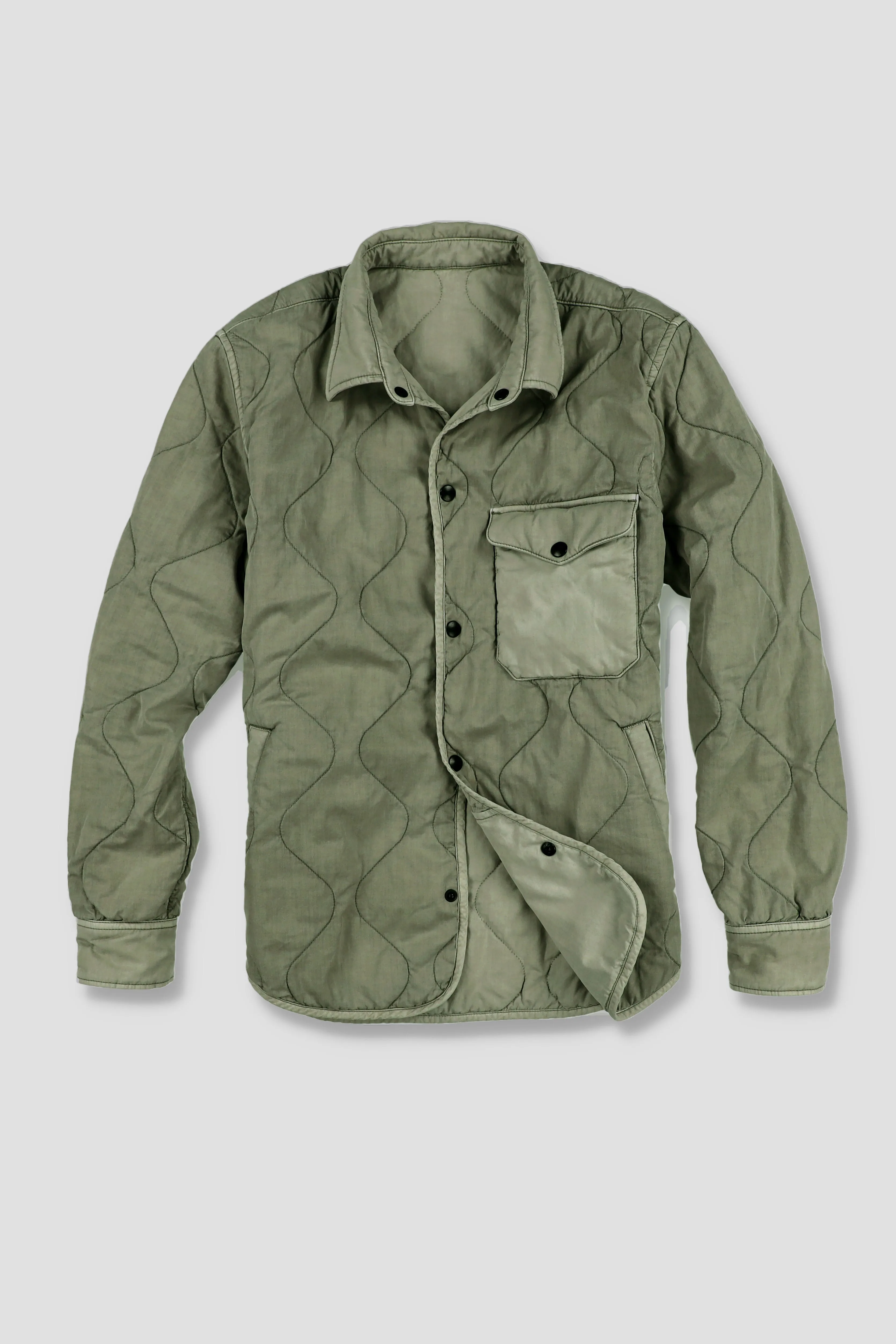 Flight Quilted Shirt Jacket