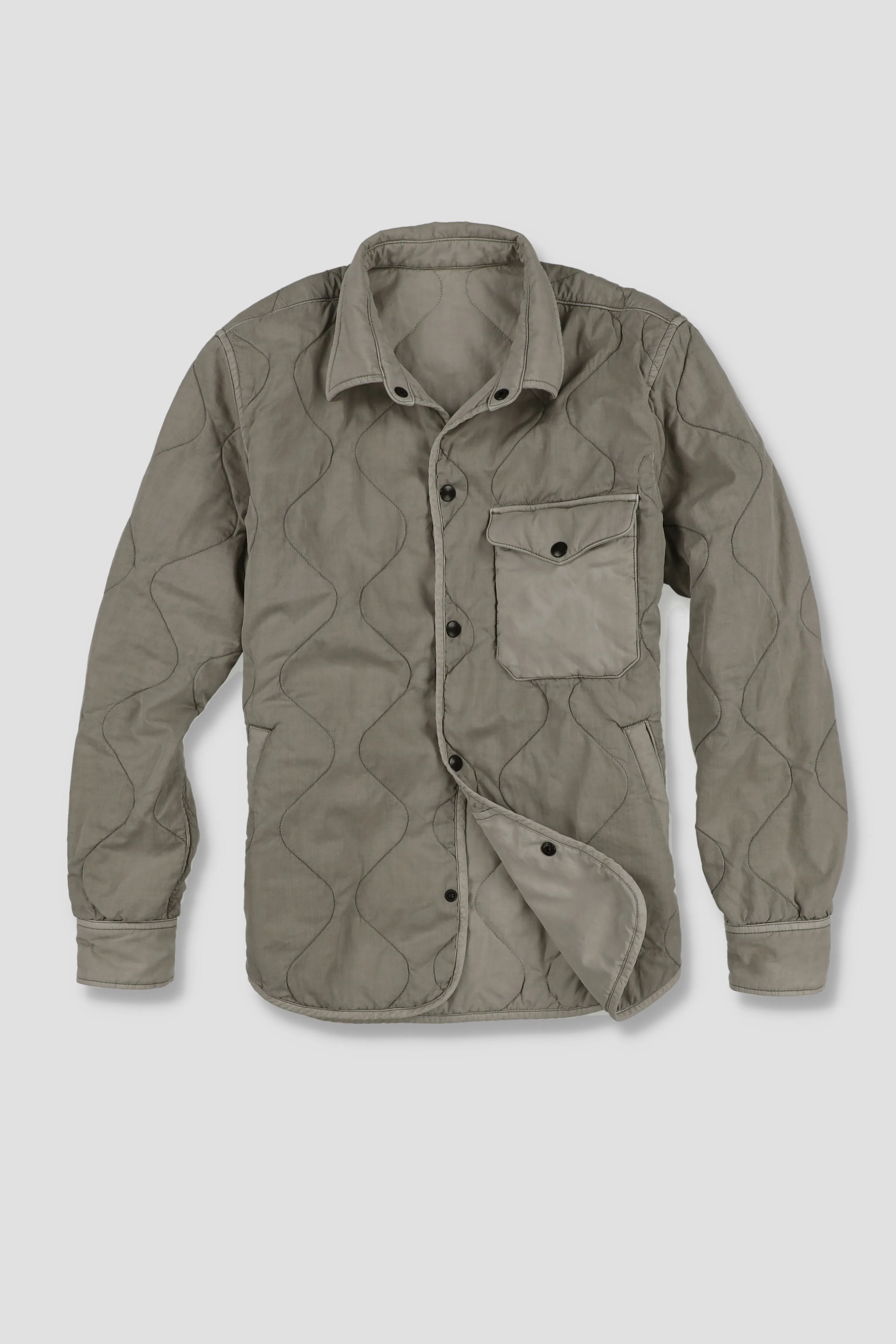 Flight Quilted Shirt Jacket