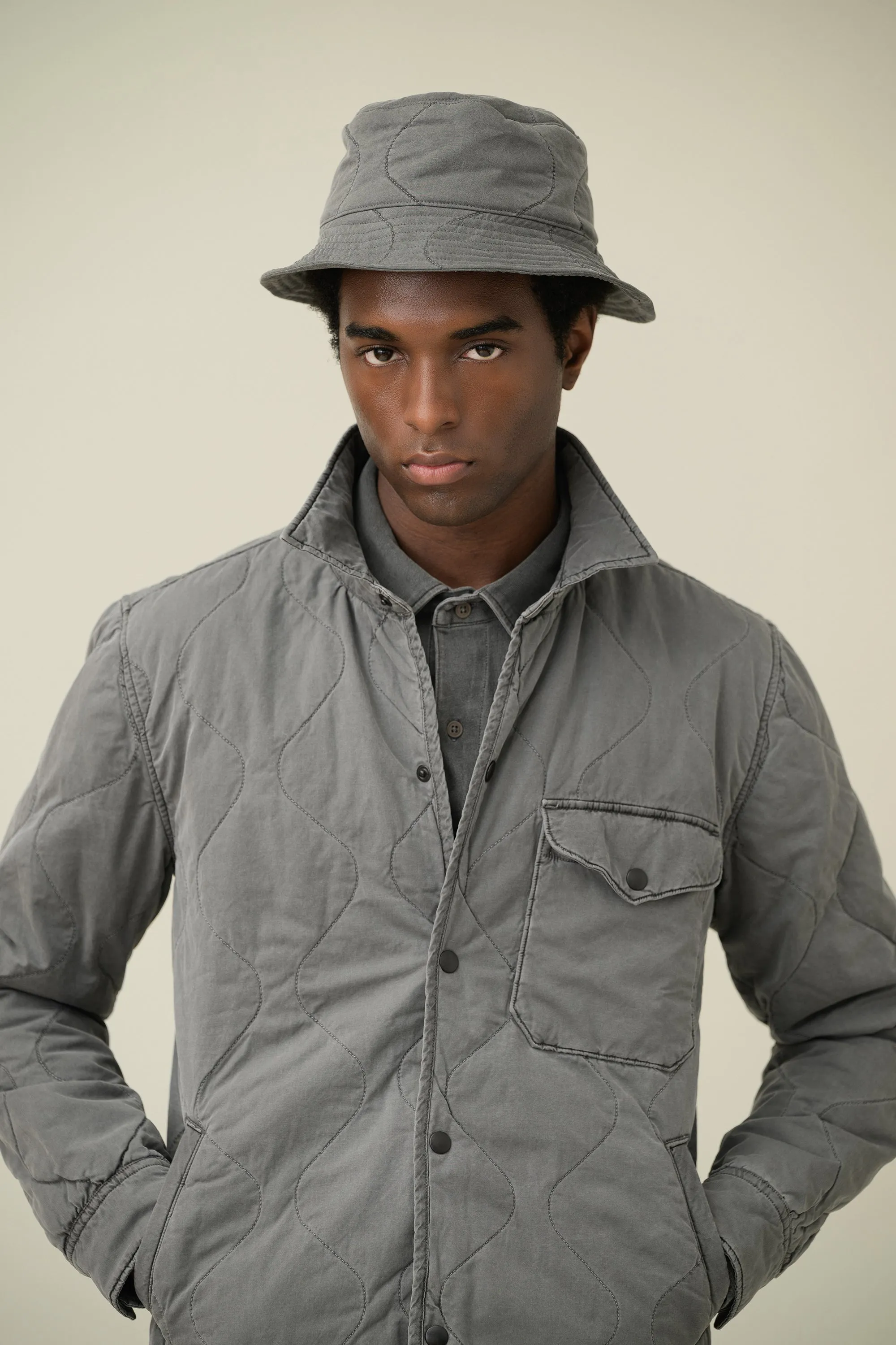 Flight Quilted Shirt Jacket