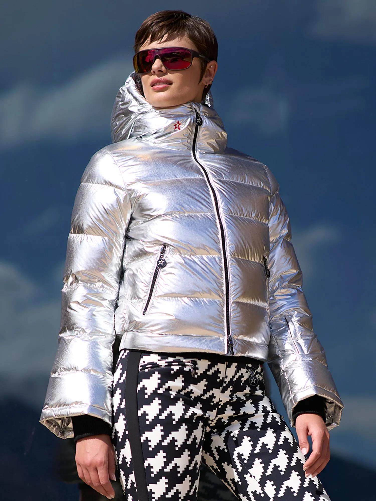 Foil Polar Flare Down Ski Jacket