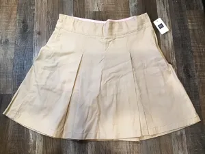 GAP. School Uniform Pleated Khaki Skirt Girls size 16 NWT