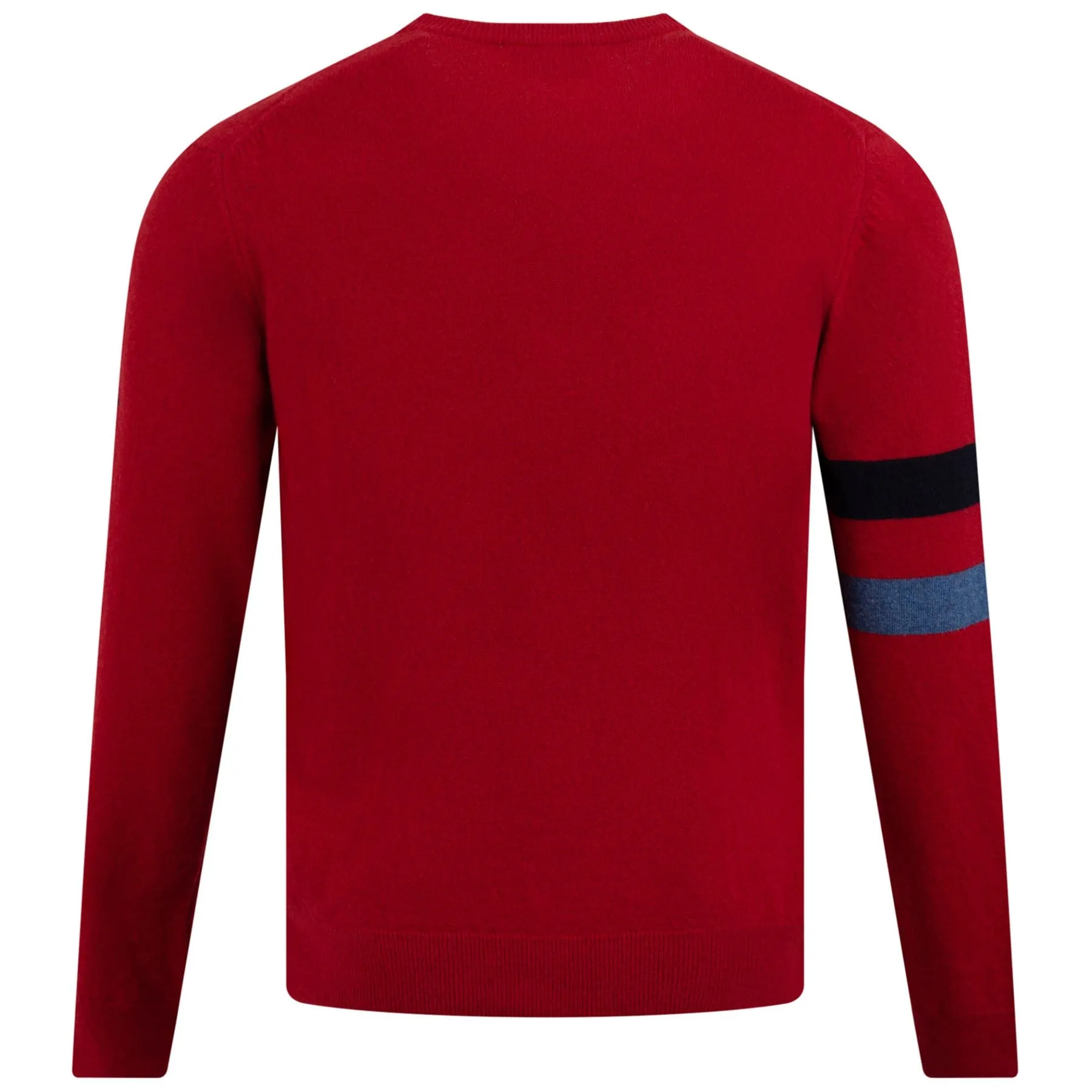 Geometric George Intarsia Knit Red - SS23