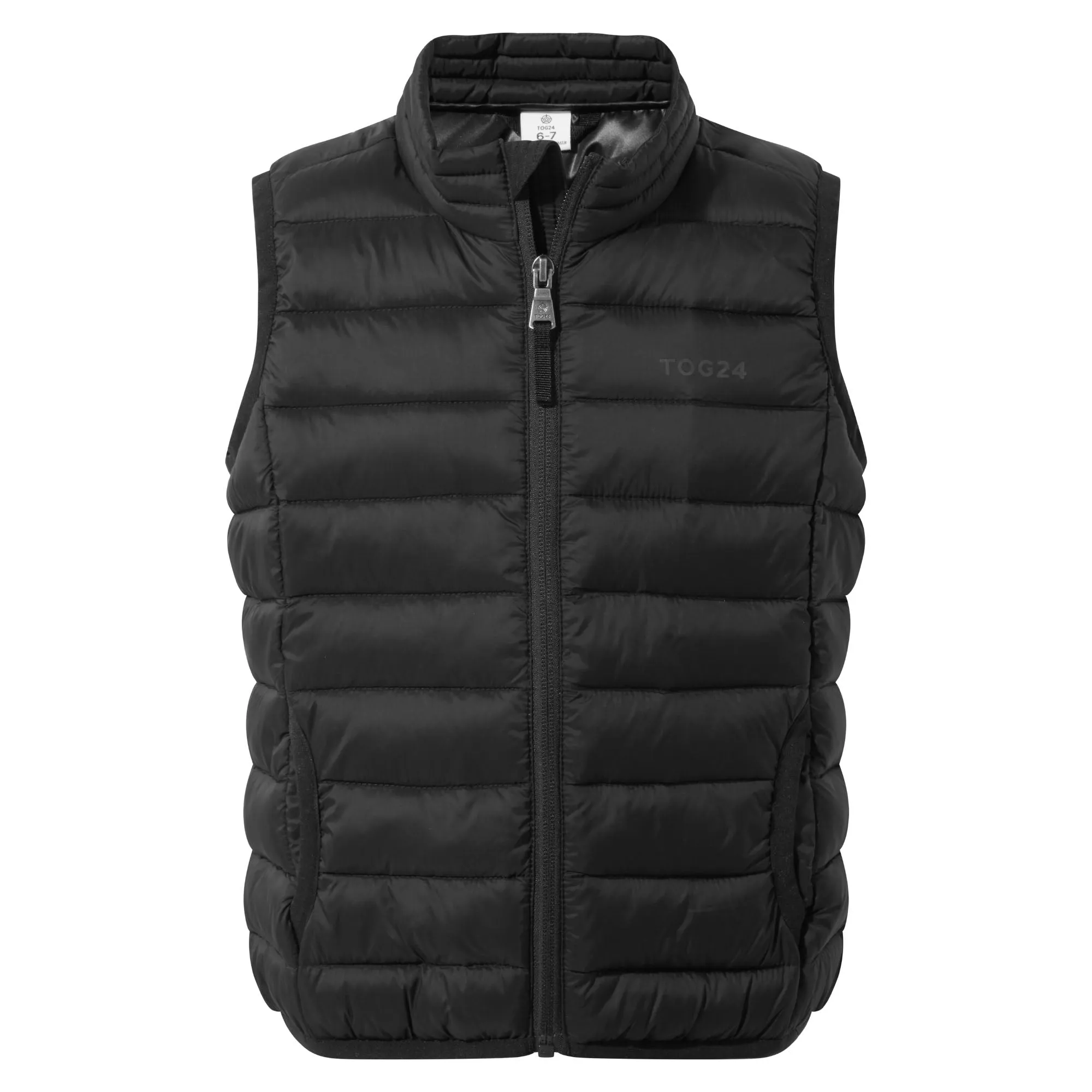 Gibson Kids Insulated Padded Gilet - Black