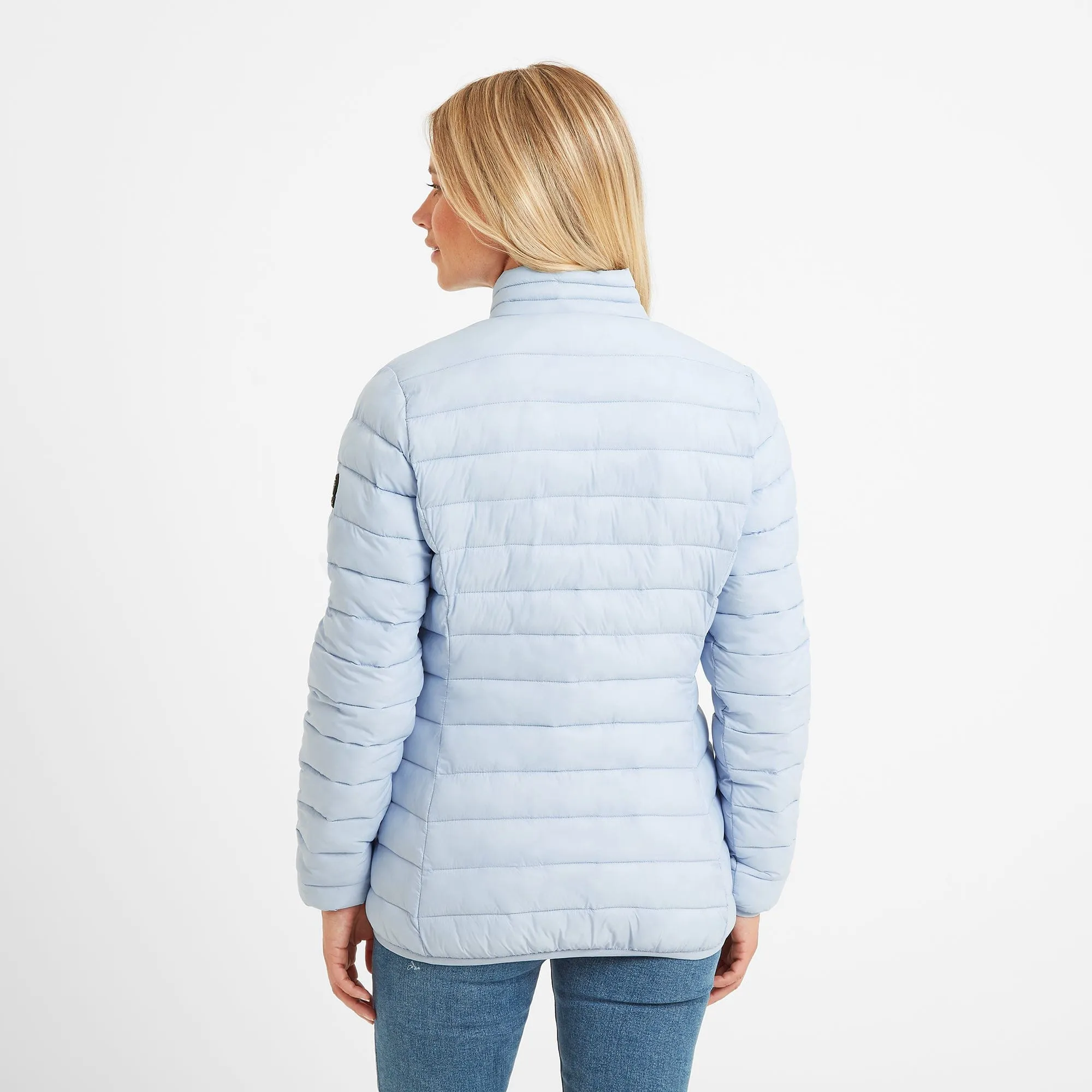 Gibson Womens Insulated Padded Jacket - Ice Blue