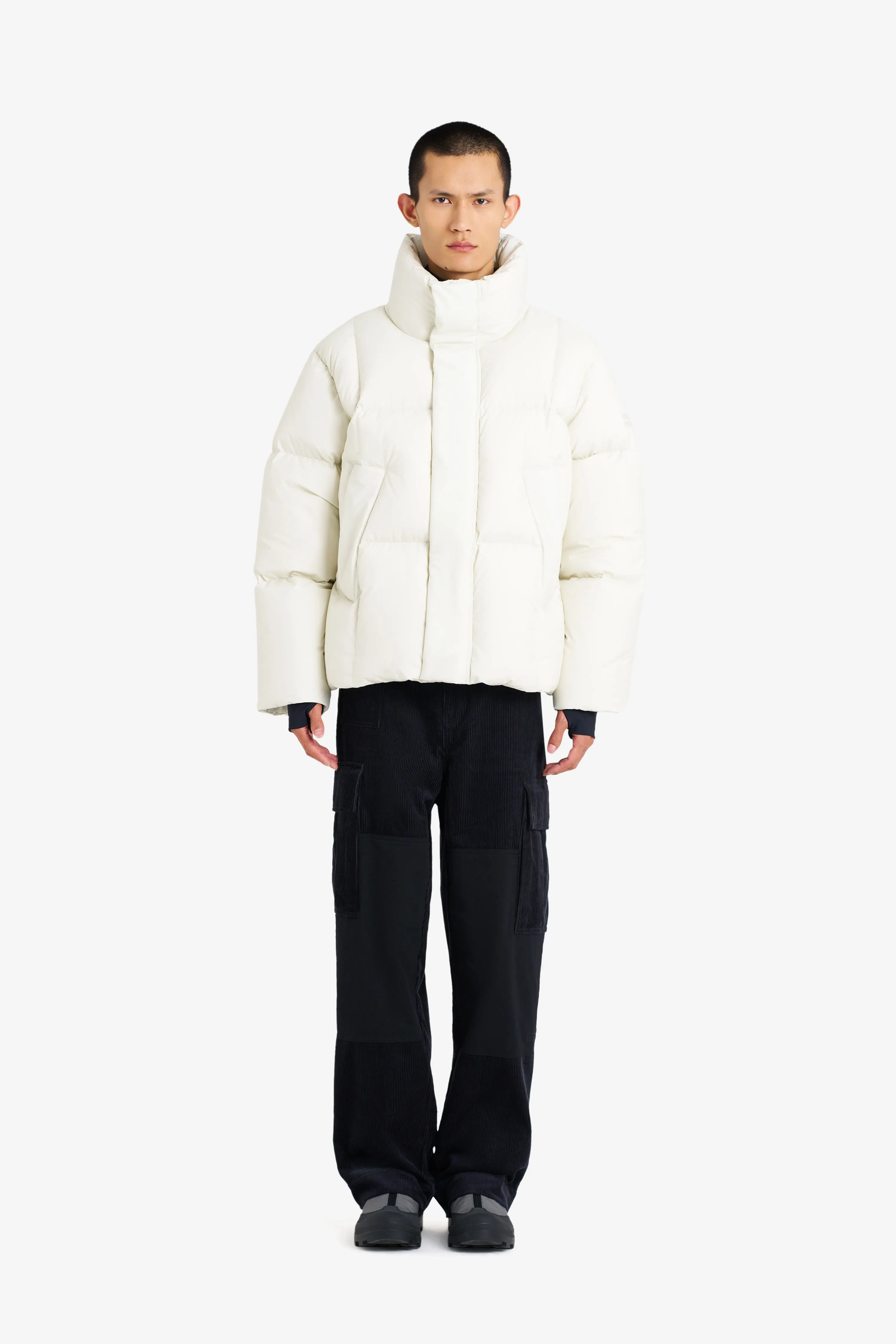 GORE TEX WINDSTOPPER PUFFY JACKET MOON