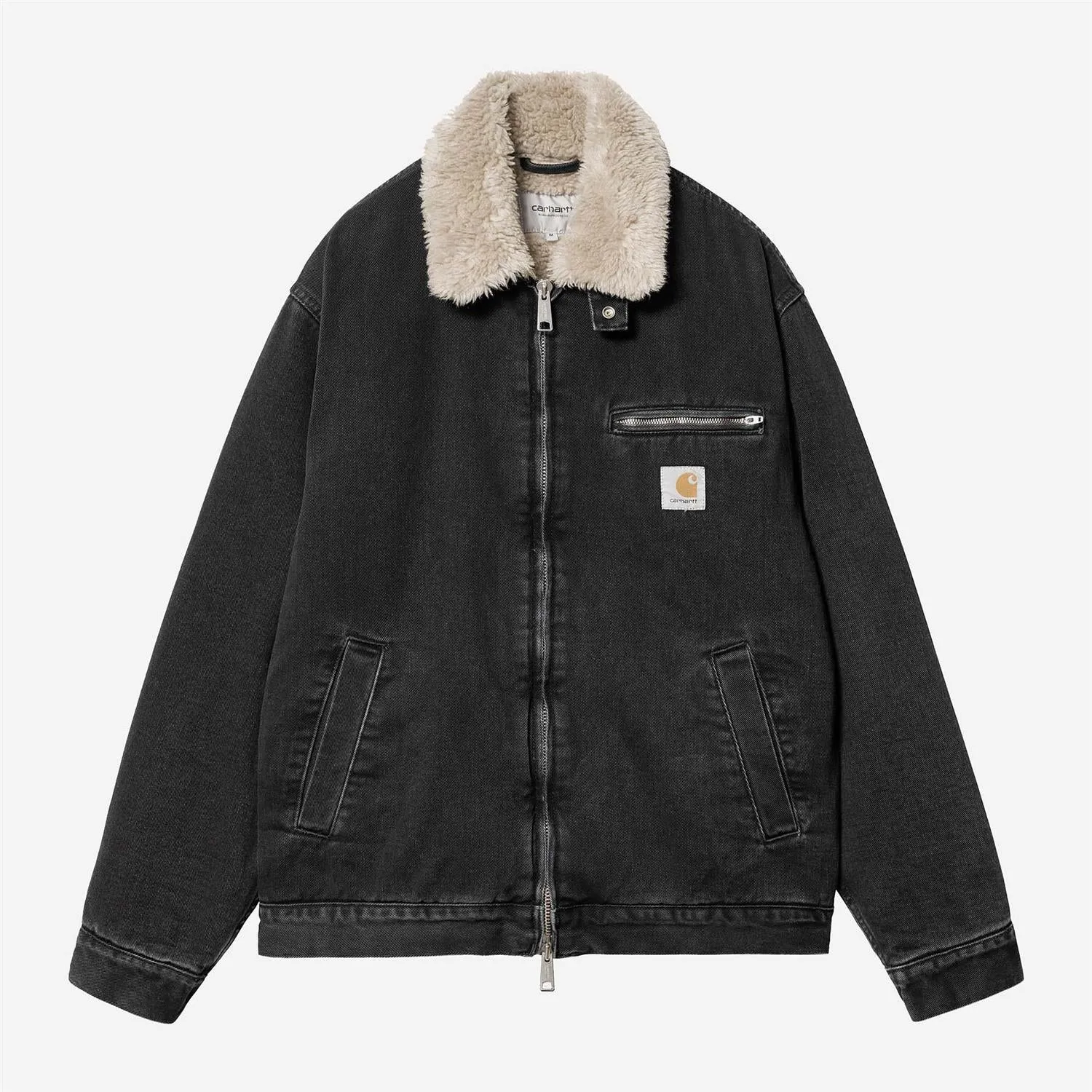 Herald Jacket - Black/Wall stone washed