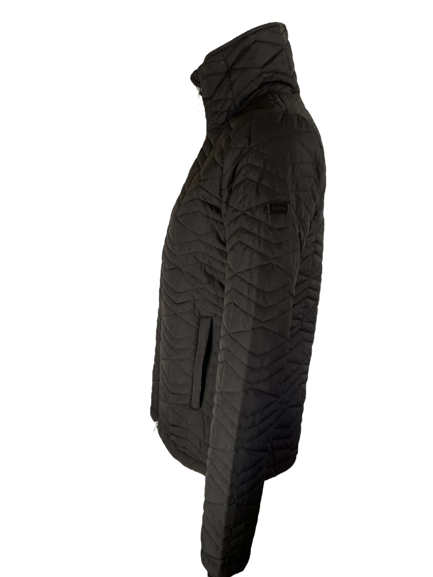 Horze Women's Quilted Padded Lightweight Jacket Size 4 Black