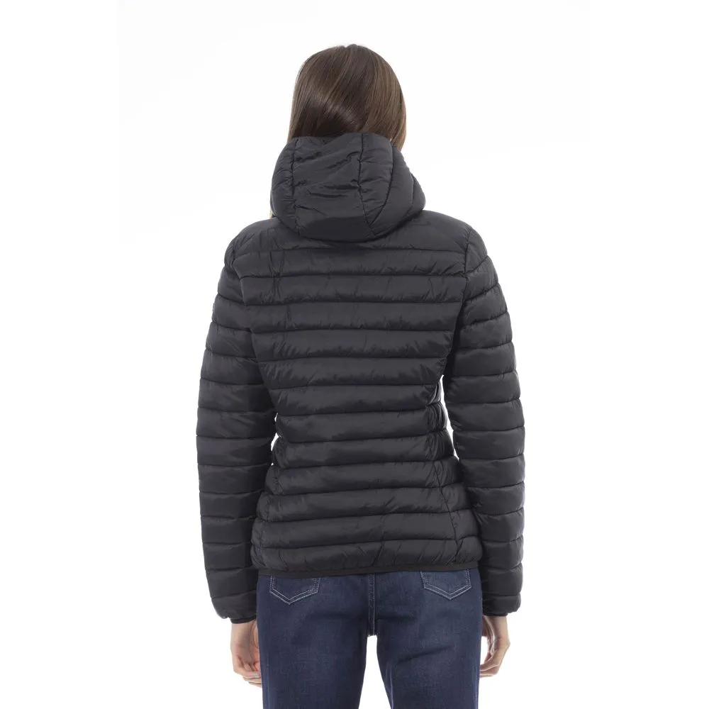 Invicta Black Nylon Women Jacket