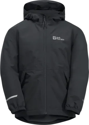 Jack Wolfskin Kids&#x27; Snowy Days Jacket Phantom | Buy Jack Wolfskin Kids&#x27; Snowy Days Jacket Phantom here | Outnorth