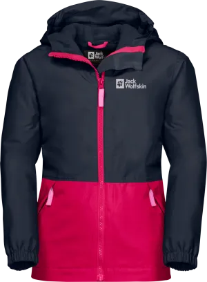 Jack Wolfskin Kids&#x27; Snowy Days Jacket Pink Dahlia | Buy Jack Wolfskin Kids&#x27; Snowy Days Jacket Pink Dahlia here | Outnorth