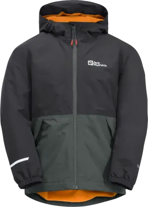 Jack Wolfskin Kids&#x27; Snowy Days Jacket Slate Green | Buy Jack Wolfskin Kids&#x27; Snowy Days Jacket Slate Green here | Outnorth