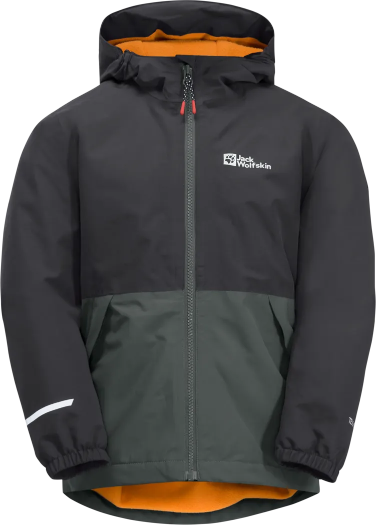 Jack Wolfskin Kids&#x27; Snowy Days Jacket Slate Green | Buy Jack Wolfskin Kids&#x27; Snowy Days Jacket Slate Green here | Outnorth