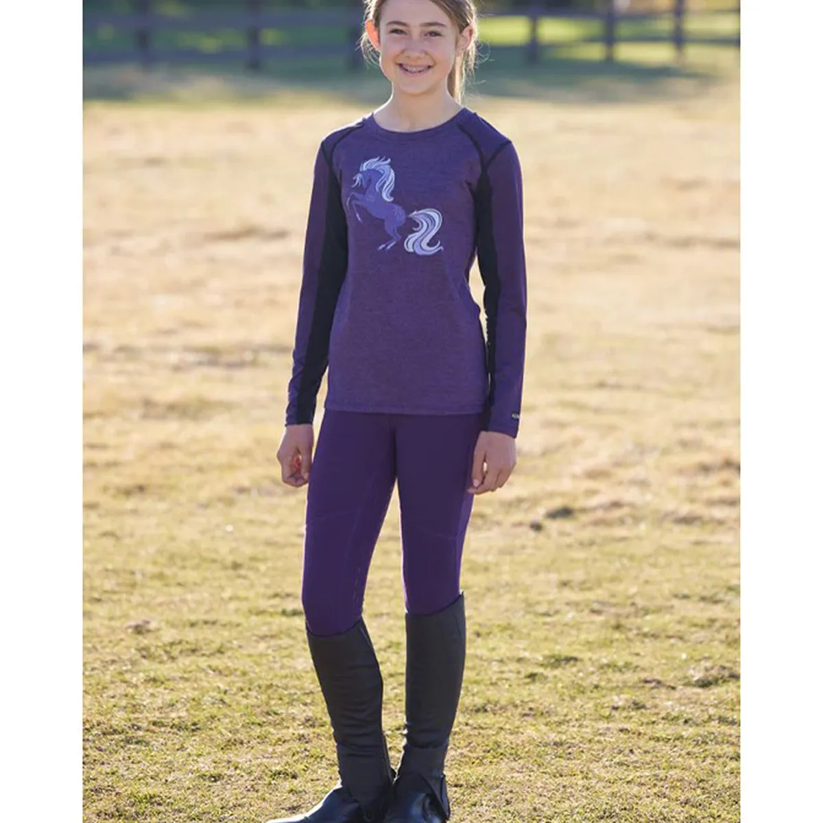 Kerrits Kid's Free Frolic Base Layer Top