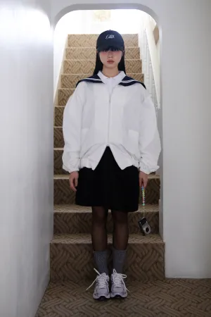 [KICOBE] FW 24 SAILOR NECK WIND JUMPER