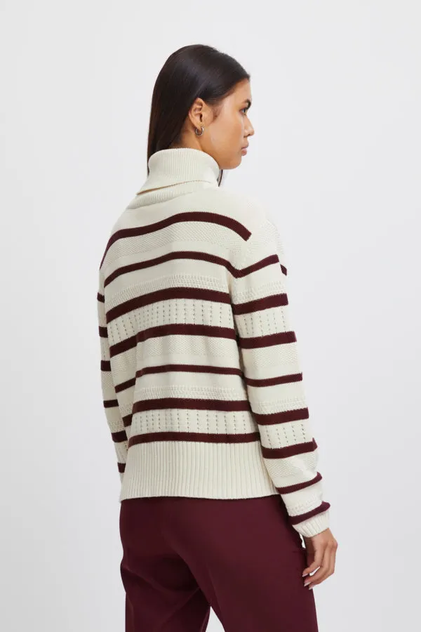 Lari Polo Neck (Birch)