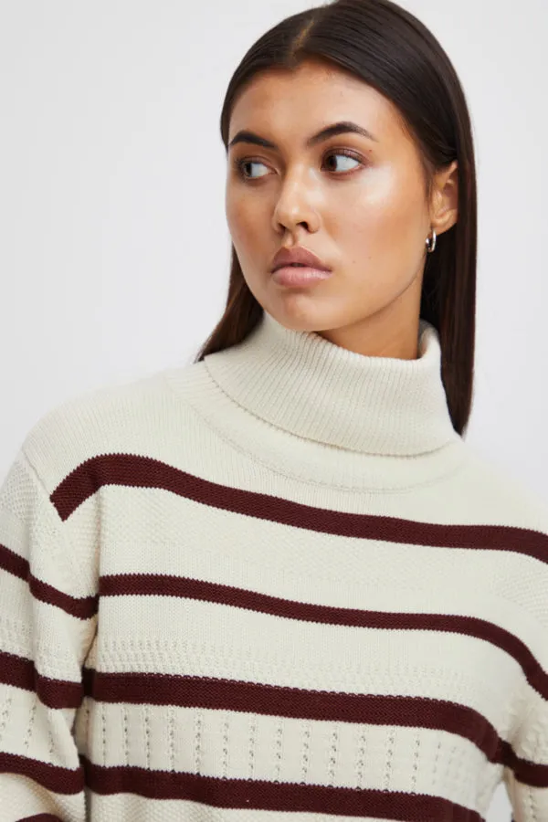 Lari Polo Neck (Birch)