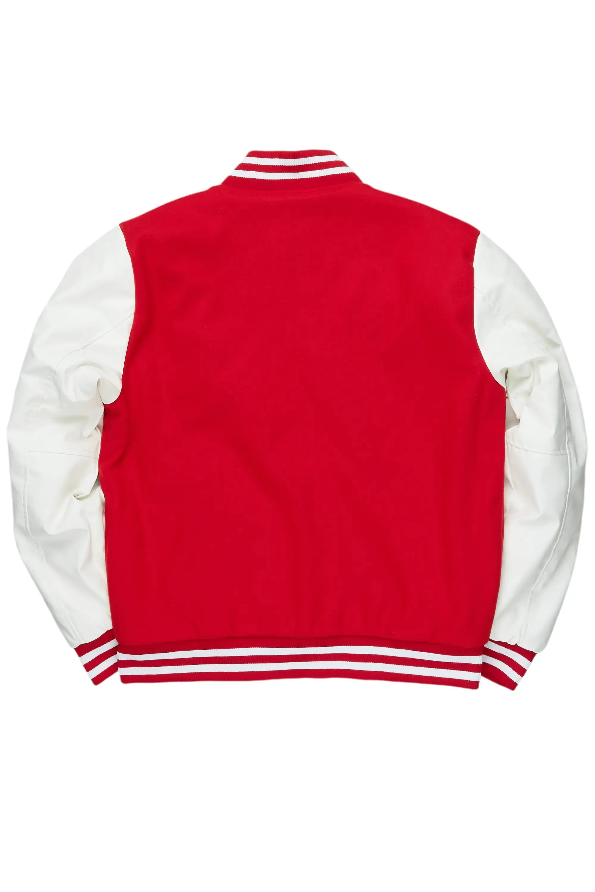 Leaner Red Bomber Jacket