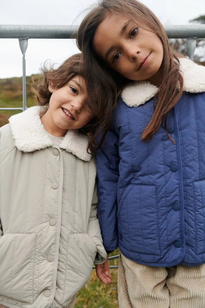 Liewood: Giro Kids Jacket - Sandy / Indigo Blue