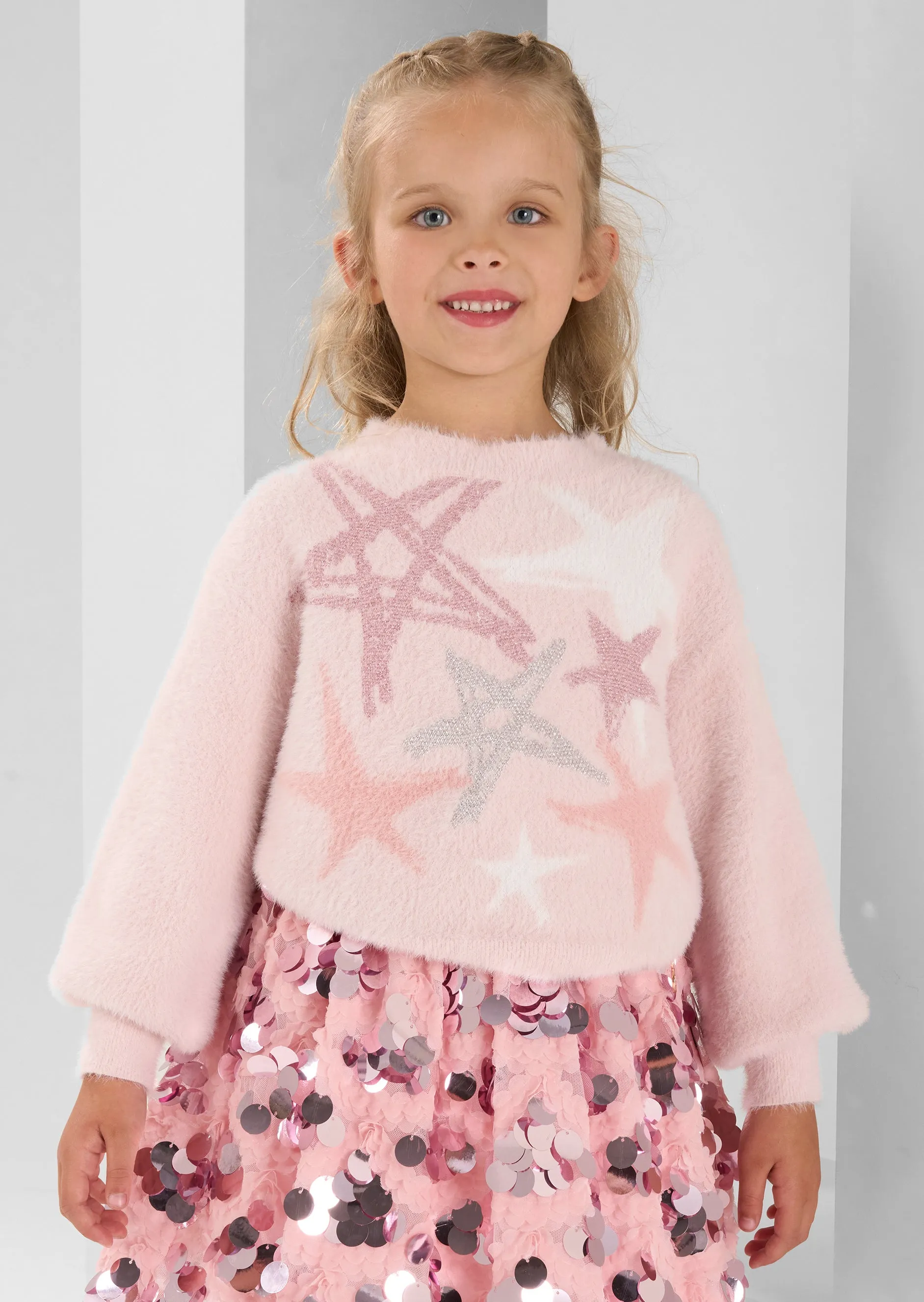 Lizzie Pastel Star Jumper