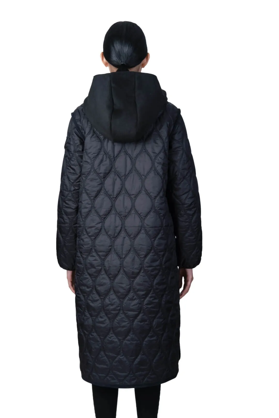 Lunar New Year Women's Quilted Long Jacket