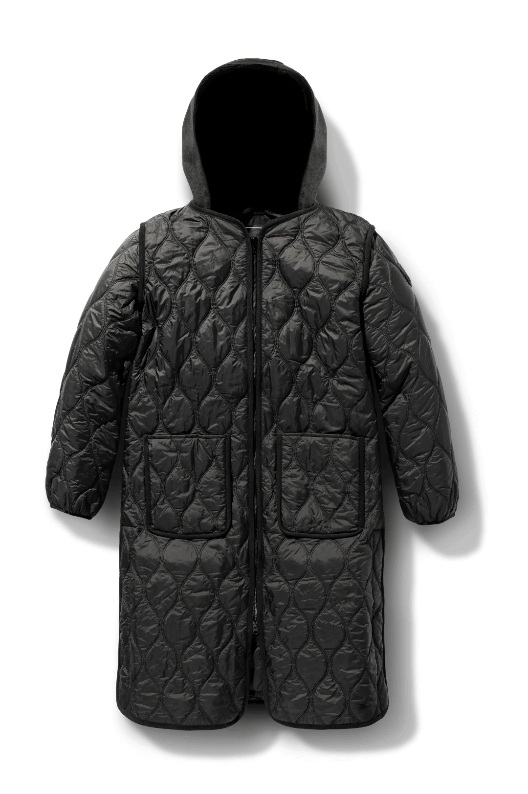 Lunar New Year Women's Quilted Long Jacket