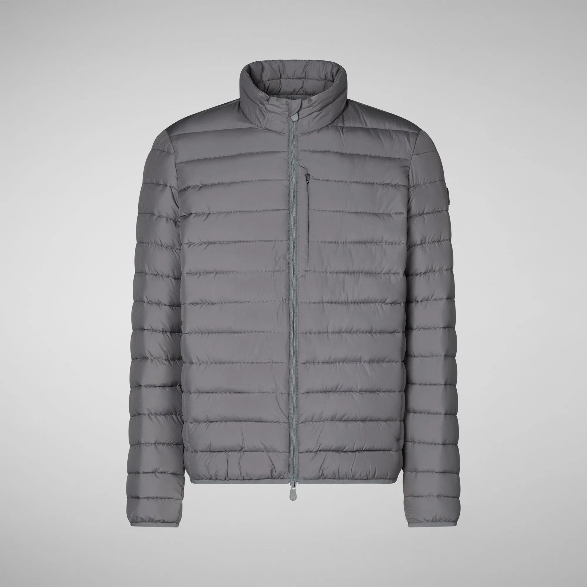 Men's  Animal free Puffer Jacket Erion in Mid Grey