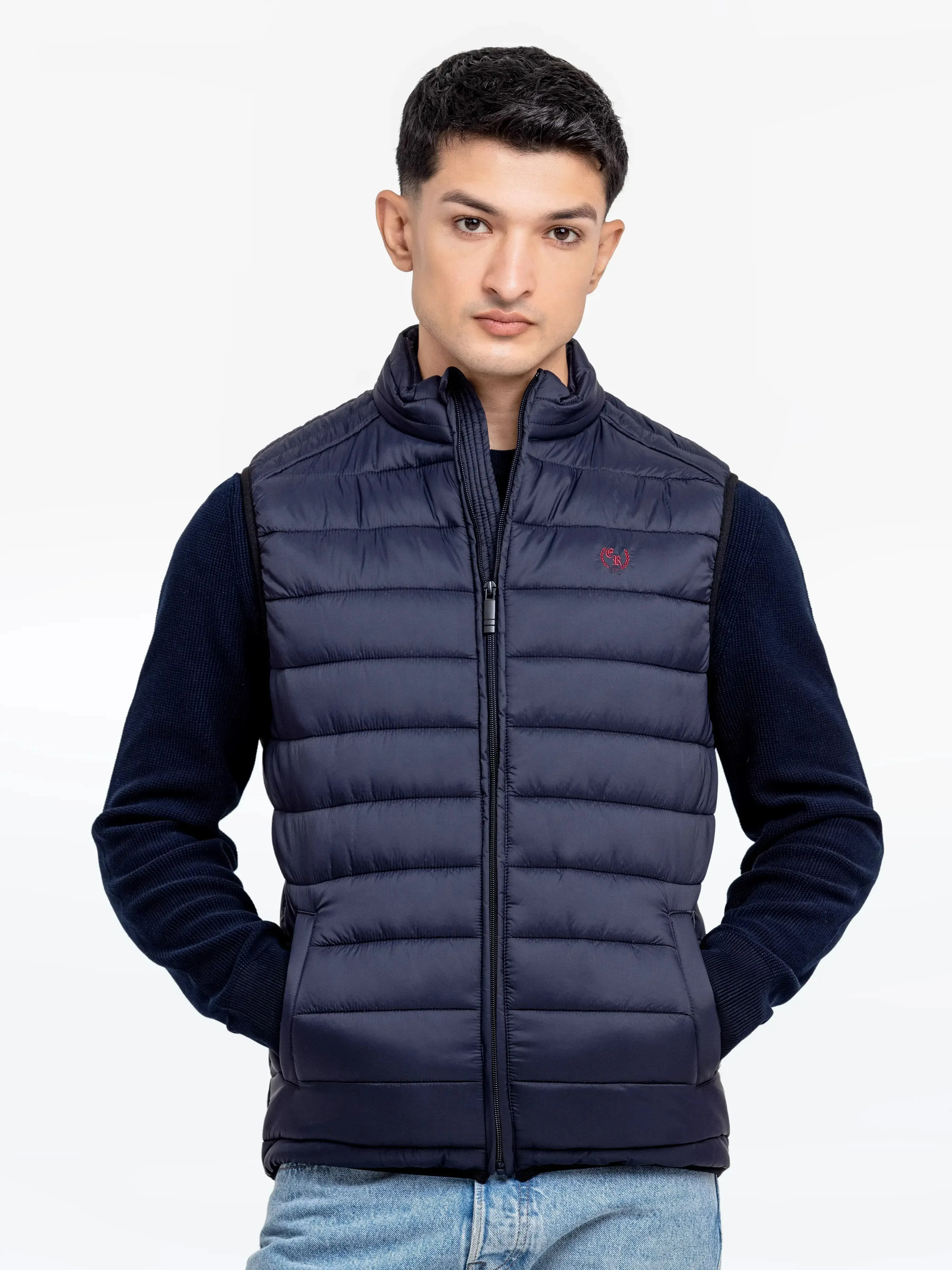 Men's Dark Navy Jacket - EMTJP24-009