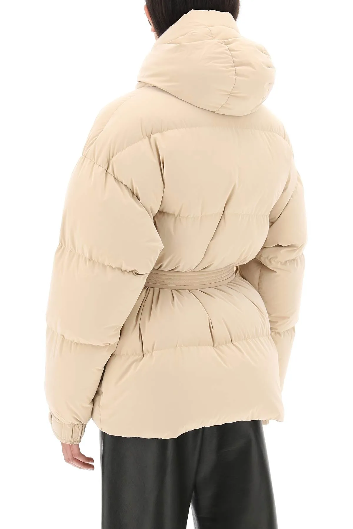 'michlin' Belted Down Jacket (Size - S)