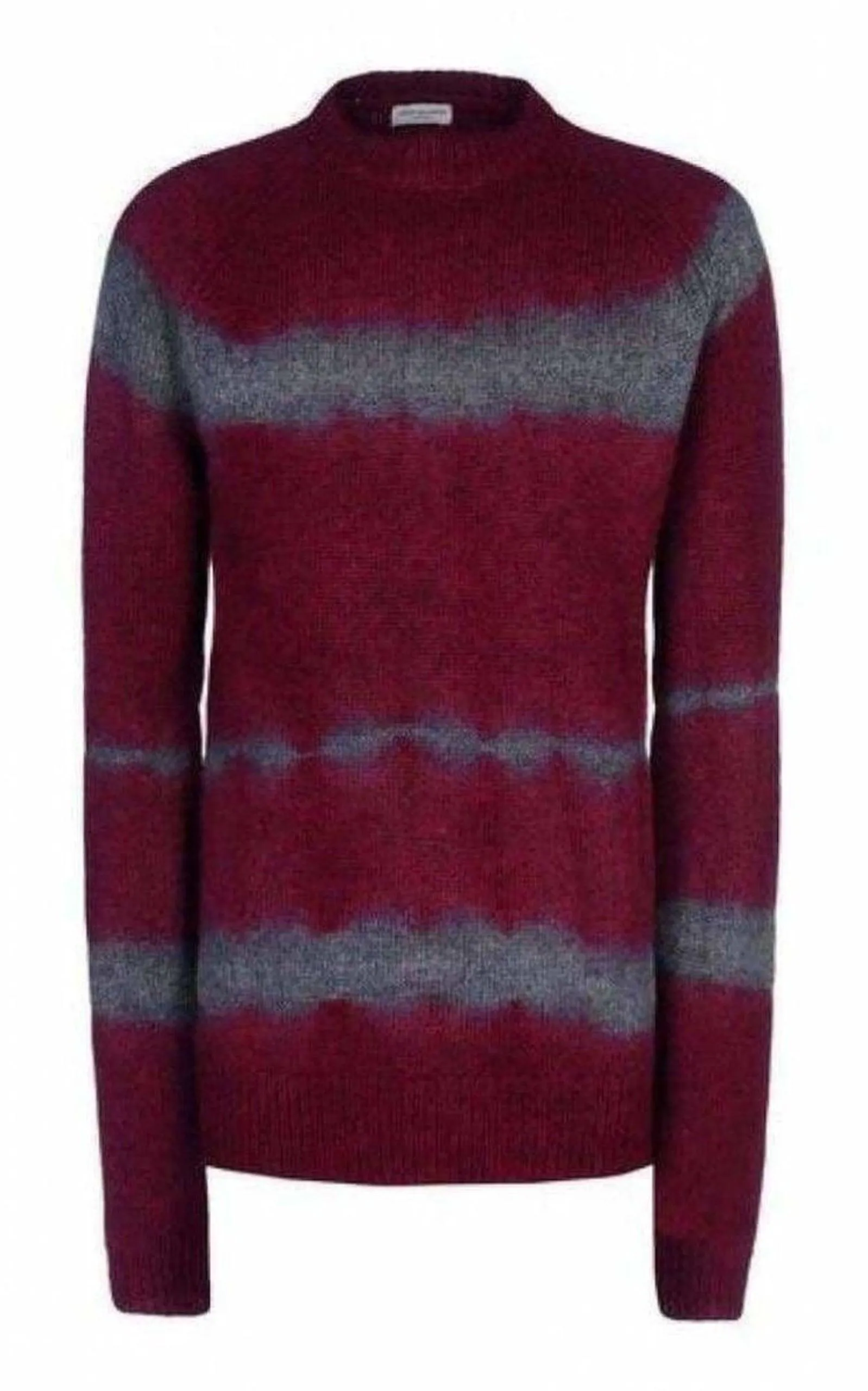 Miles Burgundy  Wool Sweater