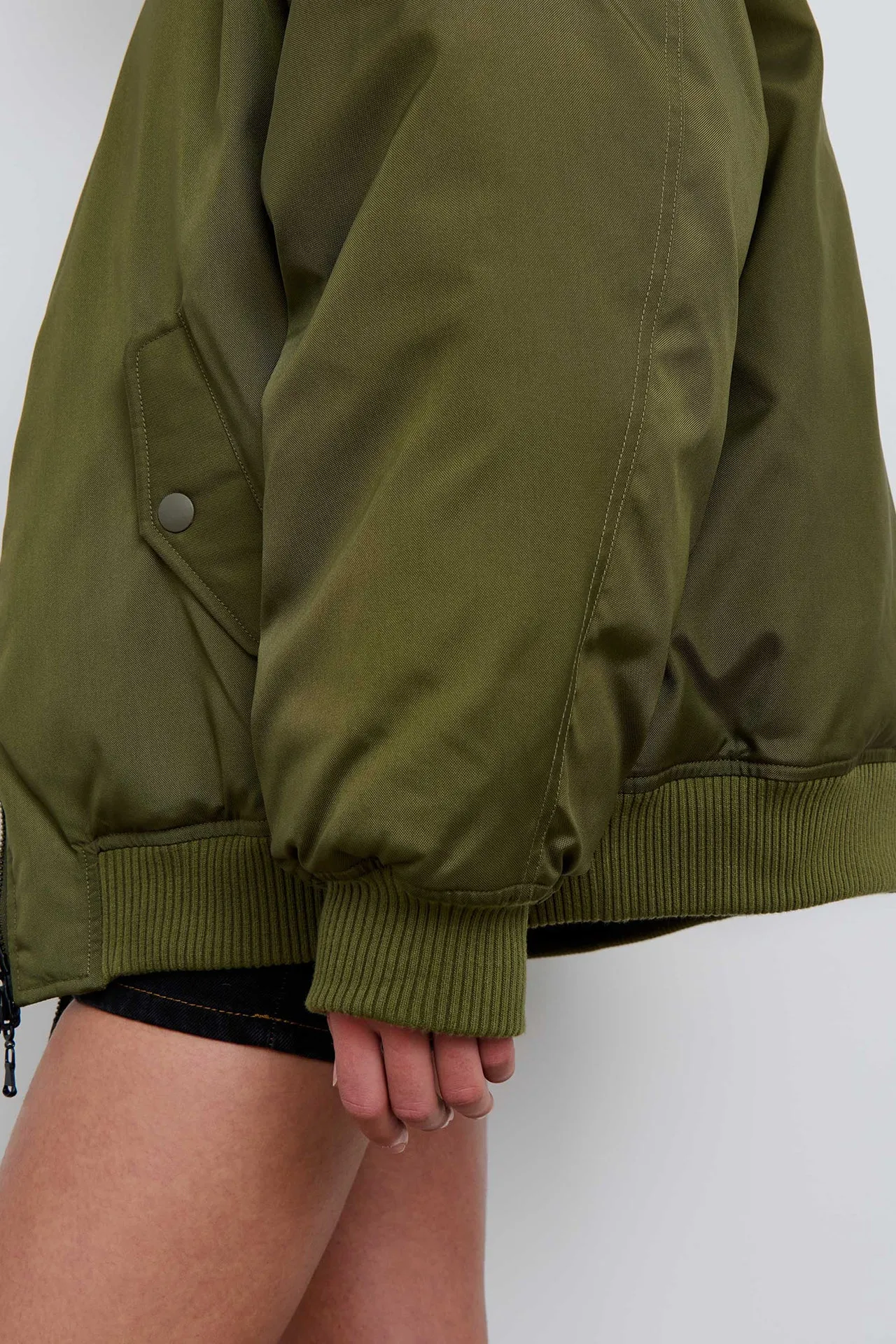 Military Reversible Bomber Jacket